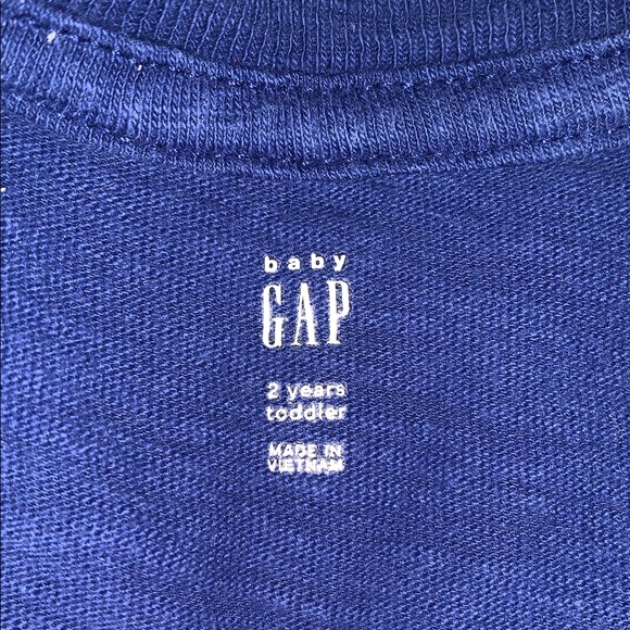 GAP Easter Dinosaur Blue T-shirt 2 EUC Short Sleeves - Picture 6 of 9